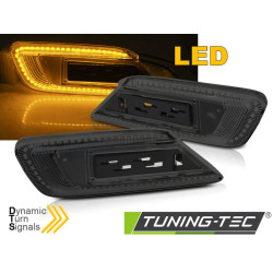 BOČNÉ SMEROVKY TMAVÉ LED SEQ pre MINI COOPER F54 CLUBMAN 15-19