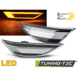 BOČNÉ SMEROVKY BIELA LED SEQ pre PORSCHE 911 (991) CARRERA 11-15