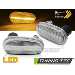 BOČNÉ SMEROVKY BIELA LED SEQ pre ALFA ROMEO MITO 147 00-04 GT