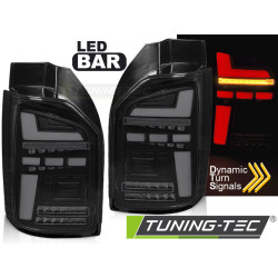 LED PÁS ZADNÉ SVETLÁ ČIERNE TMAVÉ SEQ pre VW T6.1 20- OEM BULB