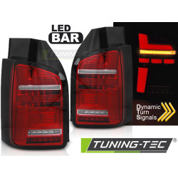 LED PÁS ZADNÉ SVETLÁ ČERVENO-BIELE SEQ pre VW T6.1 20- OEM BULB