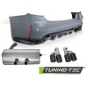 REAR BUMPER G80 PERFORMANCE STYLE W/EXHAUST fits BMW F30 11-18