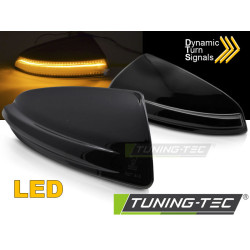 BOČNÉ SMEROVKY V ZRKADLE TMAVÉ LED SEQ pre MERCEDES VITO W204 W164