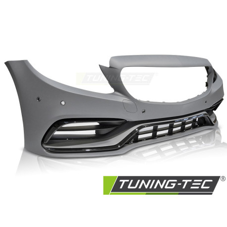 Body kit a vizuálne doplnky Predný nárazník SPORT ČIERNY pre MERCEDES W205 18- | race-shop.sk