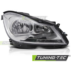 TUNING-TEC predné svetlo pre MERCEDES W204 11-14 (H7, TYC), chróm, pravé