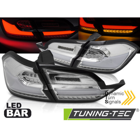 Osvetlenie LED ZADNÉ SVETLÁ CHROME pre FORD FIESTA MK8 17-21 HATCHBACK | race-shop.sk