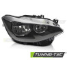HEADLIGHT BLACK RIGHT SIDE TYC fits BMW F20 F21 11-14