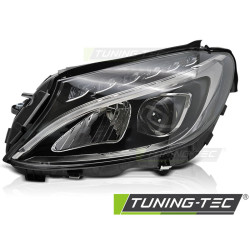 TUNING-TEC LED predné svetlo pre MERCEDES W205 14-18 (LED, TYC), čierna, ľavé