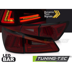 LED ZADNÉ SVETLÁ RED SMOKE LED SQL pre LEXUS IS II 06-13