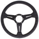 Volanty Volant Nardi Classic ND33, kožený, 40 mm odsadenie, čierne ramená | race-shop.sk