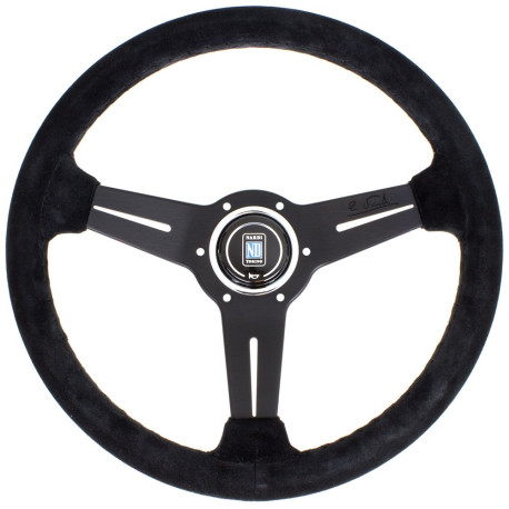 Volanty 3 ramenný športový volant Nardi Classic ND33, 330mm, semiš, 40mm odsadenie, čierna | race-shop.sk