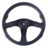 Nardi Challenge Steering Wheel, leather, 45mm Dish, 350mm