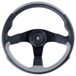 Nardi Leader Volant, Šedá Koža, 350mm