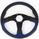 Volanty Nardi Leader Volant, Modrá Koža, 350mm | race-shop.sk