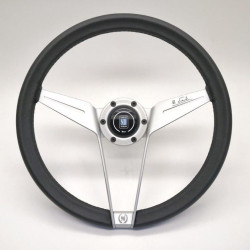 Nardi Novantesimo 90th Anniversary Volant, koža, 355mm, Biely stredový prstenec s priznanými skrutkami
