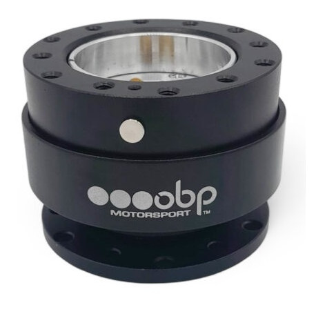 Univerzálne a odnímateľné náboje OBP Motorsport steering wheel quick release hub, black | race-shop.sk