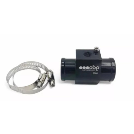 Adaptéry na montáž senzorov OBP Motorsport water temperature sensor adaptor, black | race-shop.sk