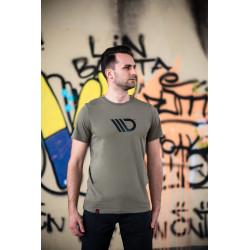 Pánske tričko MAXTON DESIGN, khaki