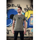 Tričká Pánske tričko MAXTON DESIGN, khaki | race-shop.sk