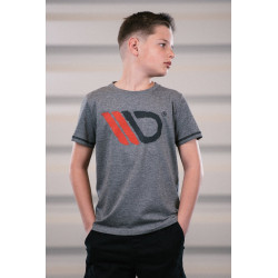 Detské tričko MAXTON DESIGN, sivá