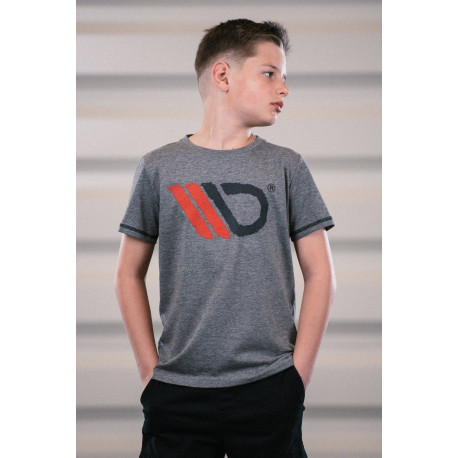 Tričká Detské tričko MAXTON DESIGN, sivá | race-shop.sk