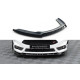 MAXTON DESIGN predný splitter pre Ford Fiesta ST Mk7 Facelift, lesklá čierna, V6