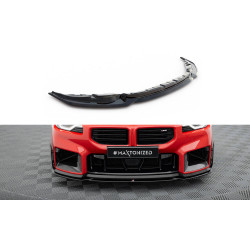 MAXTON DESIGN predný splitter pre BMW M2 M-Performance G87, lesklá čierna