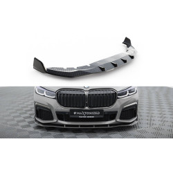 Predný splitter z karbónových vláken BMW 7 M-Pack G11 Facelift