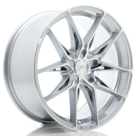 Hliníkové disky Japan Racing JR44 18x8,5 ET20-48 5H BLANK Silver w/ Machined Face | race-shop.sk