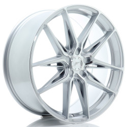 Japan Racing JR44 21x9 ET20-40 5H BLANK Silver w/ Machined Face