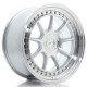 Hliníkové disky Japan Racing JR47 18x8,5 ET15-35 5H BLANK Silver Machined Face | race-shop.sk