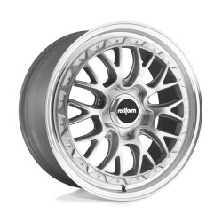 Rotiform R155 LSR disk 18x8,5 5X112 66,56 ET45, STRIEBORNÁ