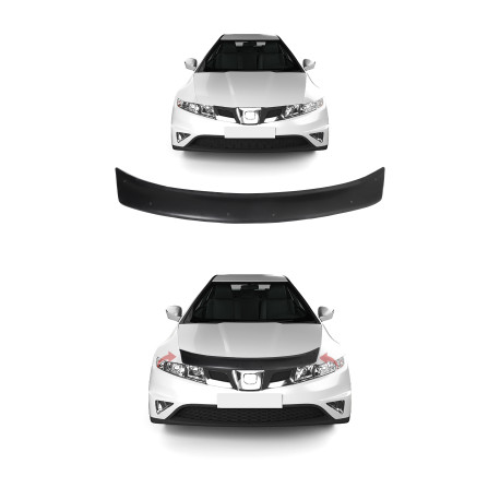 Deflektory kapoty RACES Kryt prednej kapoty 4MM HONDA CIVIC 2006-2012 | race-shop.sk