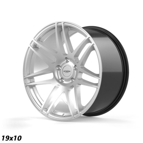 ALU disky STROM STROM STR3 wheel 19x10 5x120 72.6 ET25, Hyper Silver | race-shop.sk
