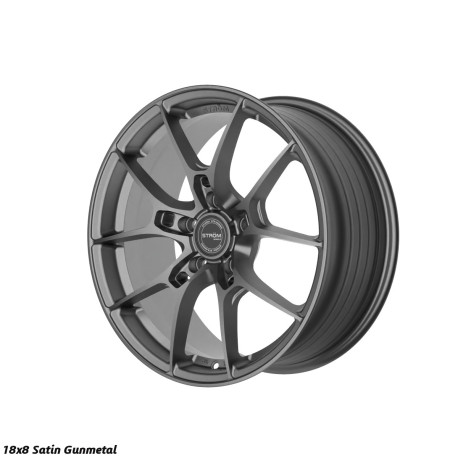 ALU disky STROM STROM STR-F1 wheel 18x8 5x120 72.6 ET38, Satin Gun Metal | race-shop.sk