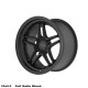 ALU disky STROM STROM DS-05 wheel 18x9.5 5x120 72.6 ET15, Full Satin Black w/ Black Rivets | race-shop.sk
