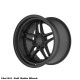 ALU disky STROM STROM DS-05 wheel 18x10.5 5x120 72.6 ET10, Full Satin Black w/ Black Rivets | race-shop.sk