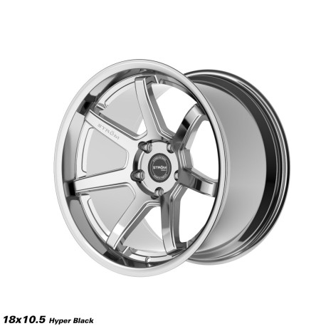 ALU disky STROM STROM DS-15 wheel 18x10.5 5x114.3 73.1 ET10, Light Hyper Black | race-shop.sk