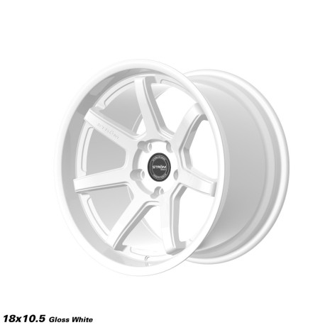 ALU disky STROM STROM DS-15 wheel 18x10.5 5x114.3 73.1 ET10, Full Gloss White | race-shop.sk