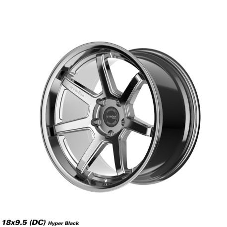 ALU disky STROM STROM DS-15 wheel 18x9.5 5x120 72.6 ET8, Light Hyper Black | race-shop.sk