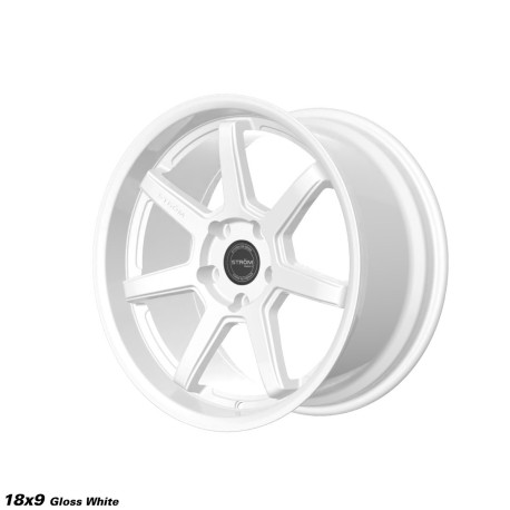 ALU disky STROM STROM DS-15 wheel 18x9 5x100 73.1 ET33, Full Gloss White | race-shop.sk