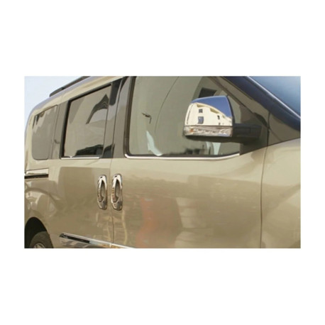 Spätné zrkadlá a kryty na spätné zrkadlá RACES Kryty spätných zrkadiel ABS-CHRÓM FIAT DOBLO 2010 - | race-shop.sk