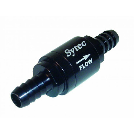 Palivové ventily Jednocestný palivový ventil Sytec Motorsport - čierny | race-shop.sk