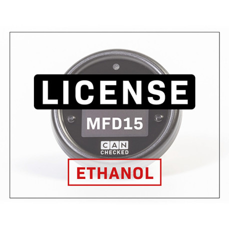 CANCHECKED display CANchecked license License Ethanol for MFD15 | race-shop.sk