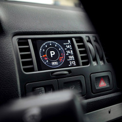 CANchecked air vent display VW Golf MK4 FL LHD MFD28 Gen2