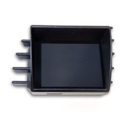 CANchecked air vent display Porsche 911 997 LHD MFD28 Gen2 for Standalone ECU