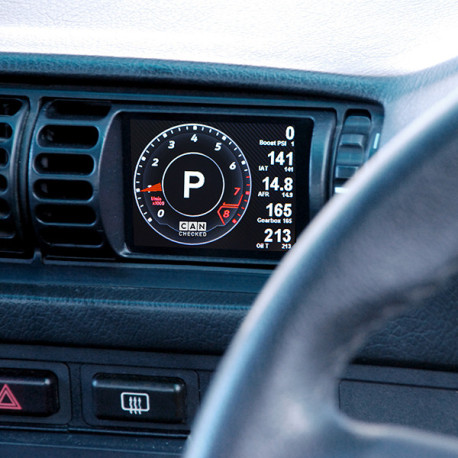 CANCHECKED display CANchecked air vent display BMW 3-series E30 RHD MFD28 Gen2 | race-shop.sk