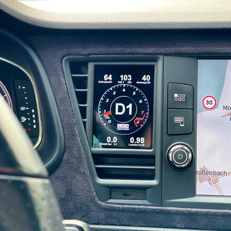CANCHECKED display CANchecked air vent display Seat Leon/Cupra 5F LHD MFD28 Gen2 | race-shop.sk