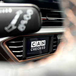 CANchecked air vent display Cupra Formentor KM LHD MFD28 Gen2
