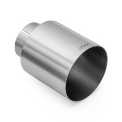 RM Motors koncovka výfuku z nehrdzavejúcej ocele KPCS 89mm, vstup 76mm